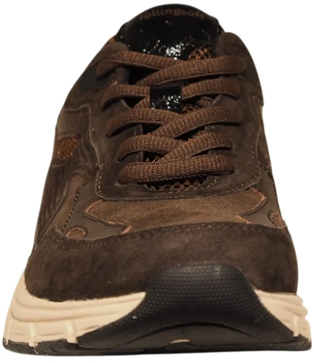 Gabor Rollingsoft Sneakers 102225 - Bruin Suede - Maat 37.5
