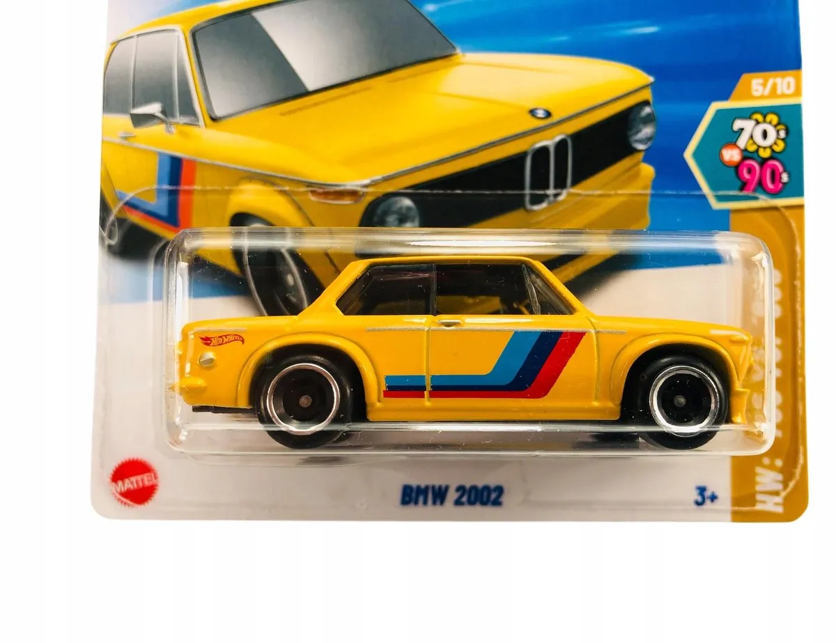 Hot Wheels 2002 HYX21 1:64 Schaal-model - Blauw/Geel/Rood - afbeelding 3 van 3