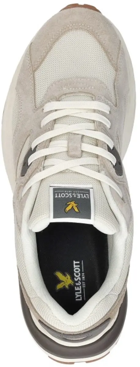Lyle & Scott Logan Sneakers Laag - Beige - 43 - afbeelding 4 van 6