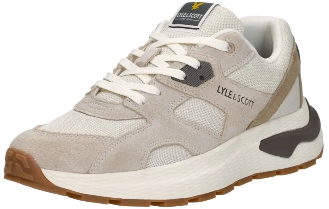 Lyle & Scott Logan Sneakers Laag - Beige - 43 - afbeelding 3 van 6