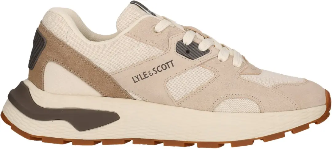 Lyle & Scott Logan Sneakers Laag - Beige - 43 - afbeelding 2 van 6