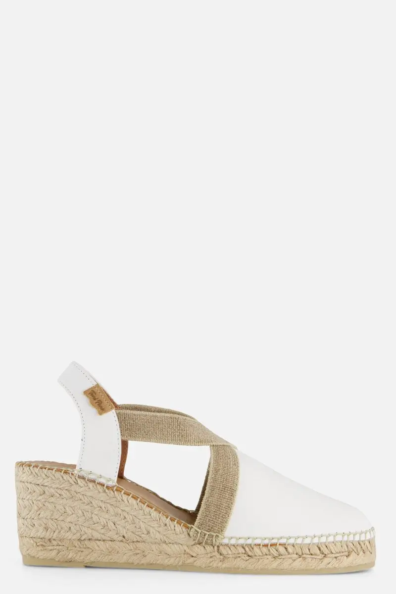 Toni Pons Tossa Dames Espadrilles - Wit - Maat 38