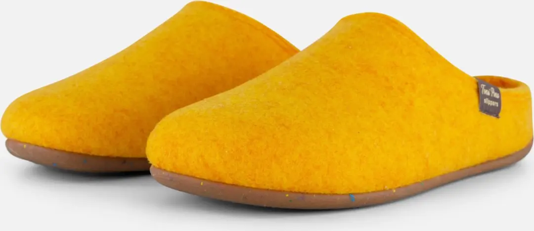 Toni Pons Pantoffels Mona geel Vilt