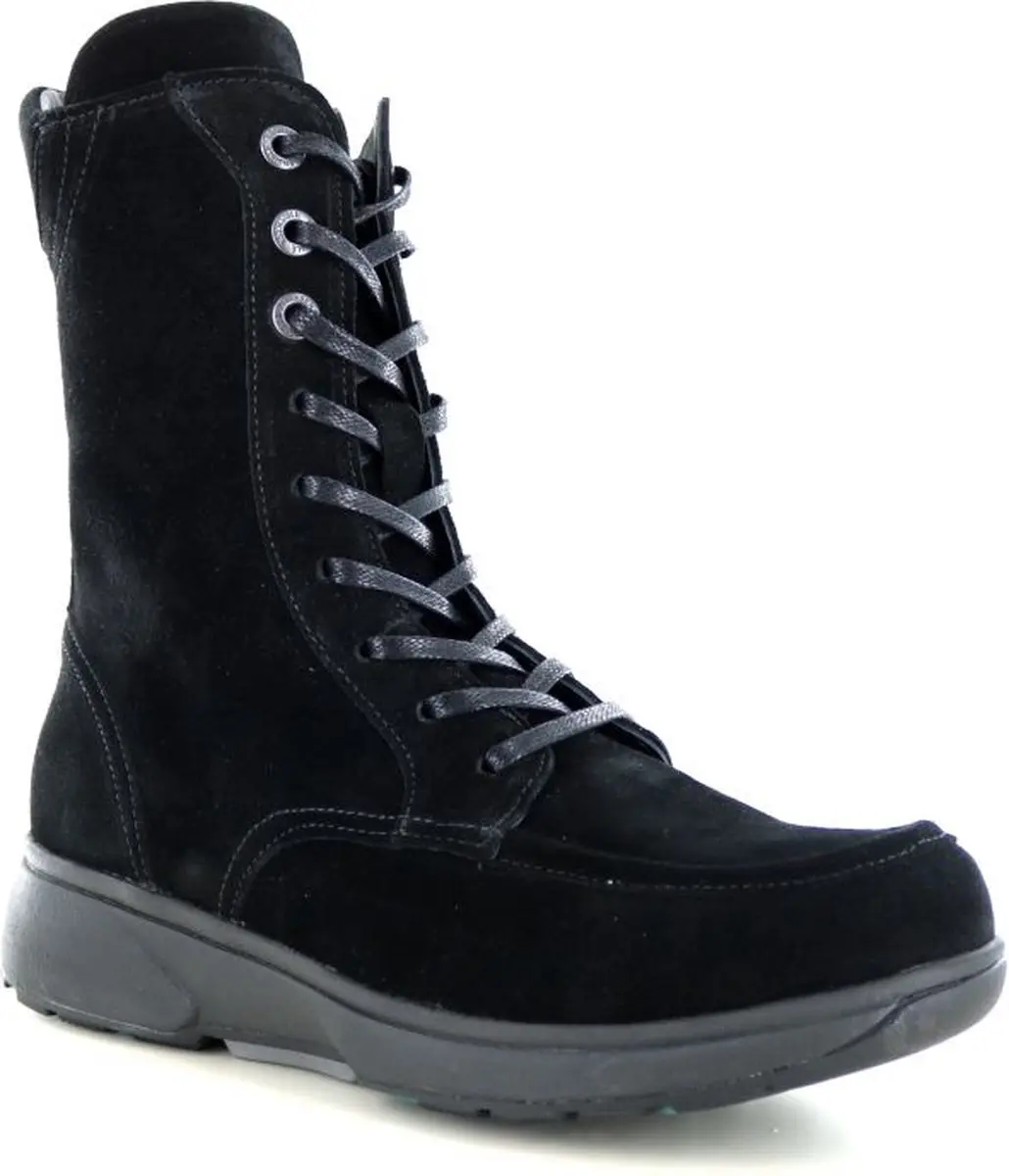 Xsensible Dames Veterboots - Maat 39 - Zwart