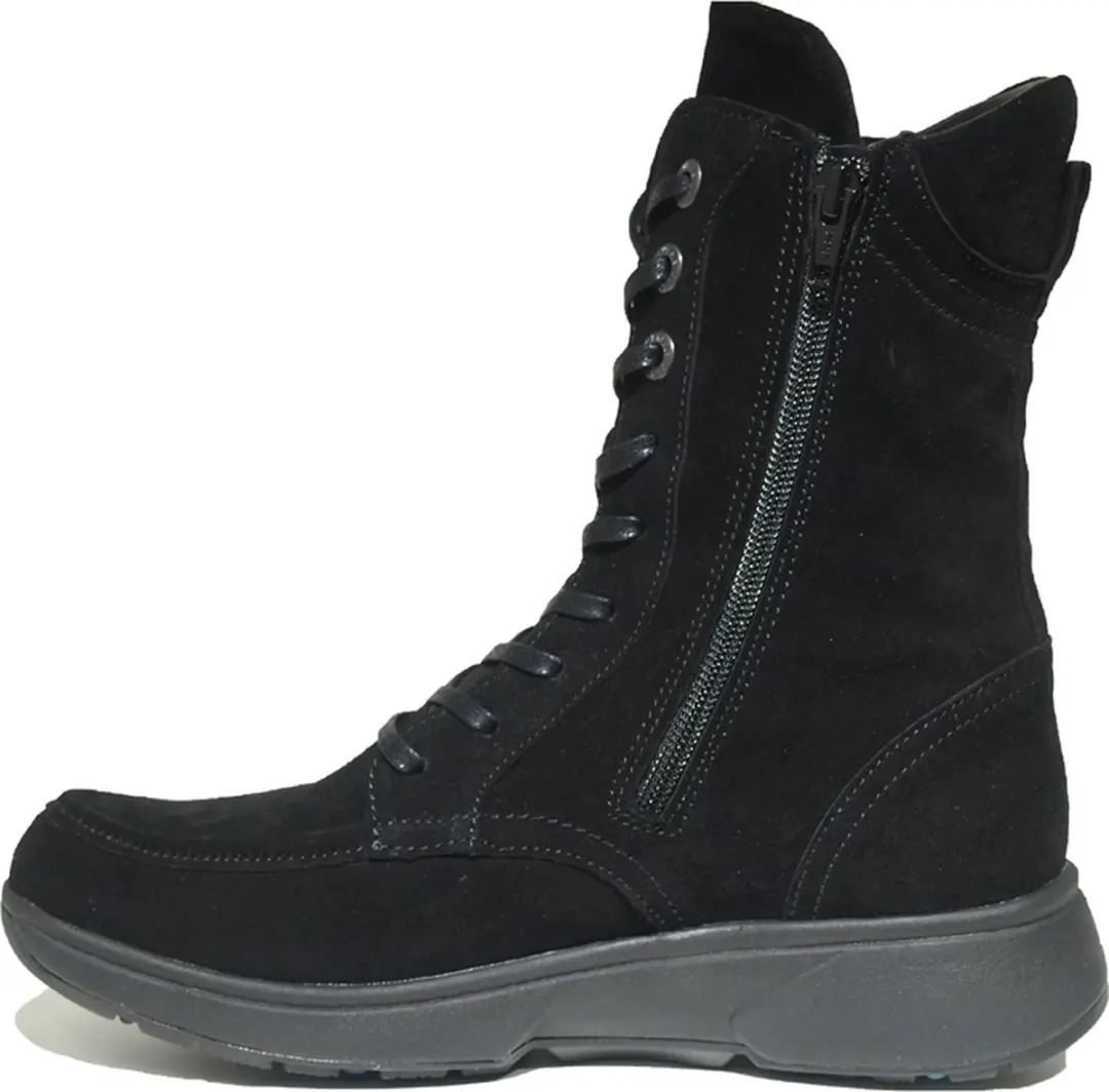 Xsensible Dames Veterboots - Maat 39 - Zwart