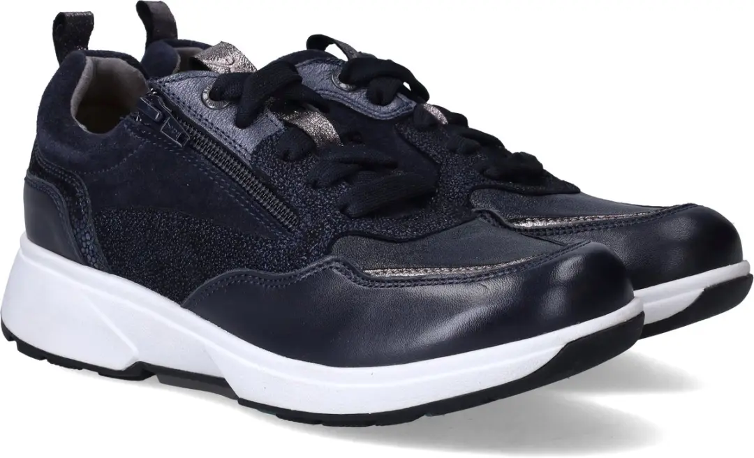 Xsensible Grenoble Dames Veterschoenen - Donkerblauw 42