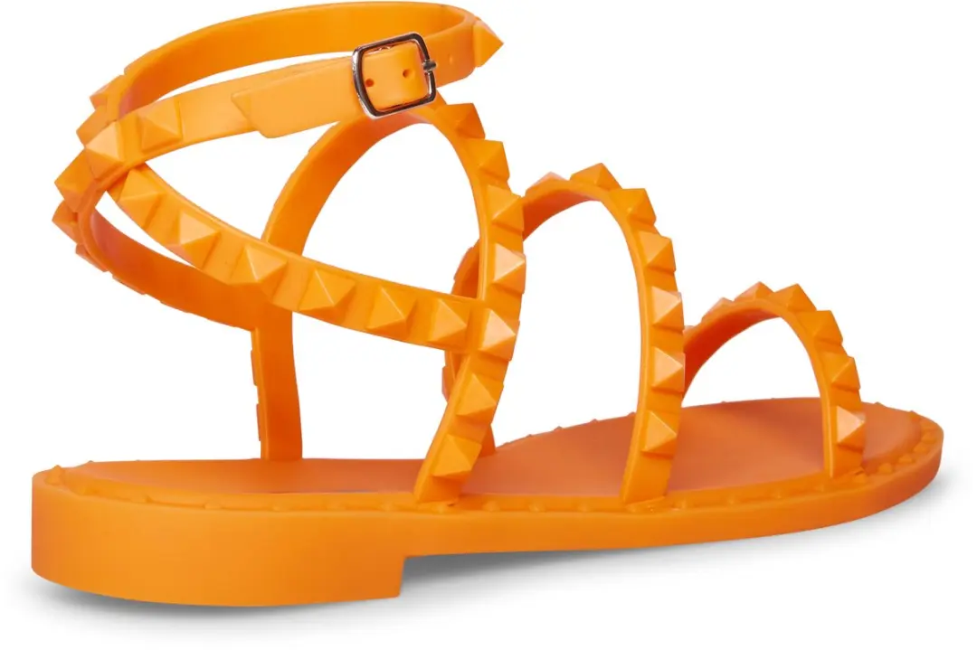 Steve Madden Travel-J Dames Sandalen - 39 - Oranje