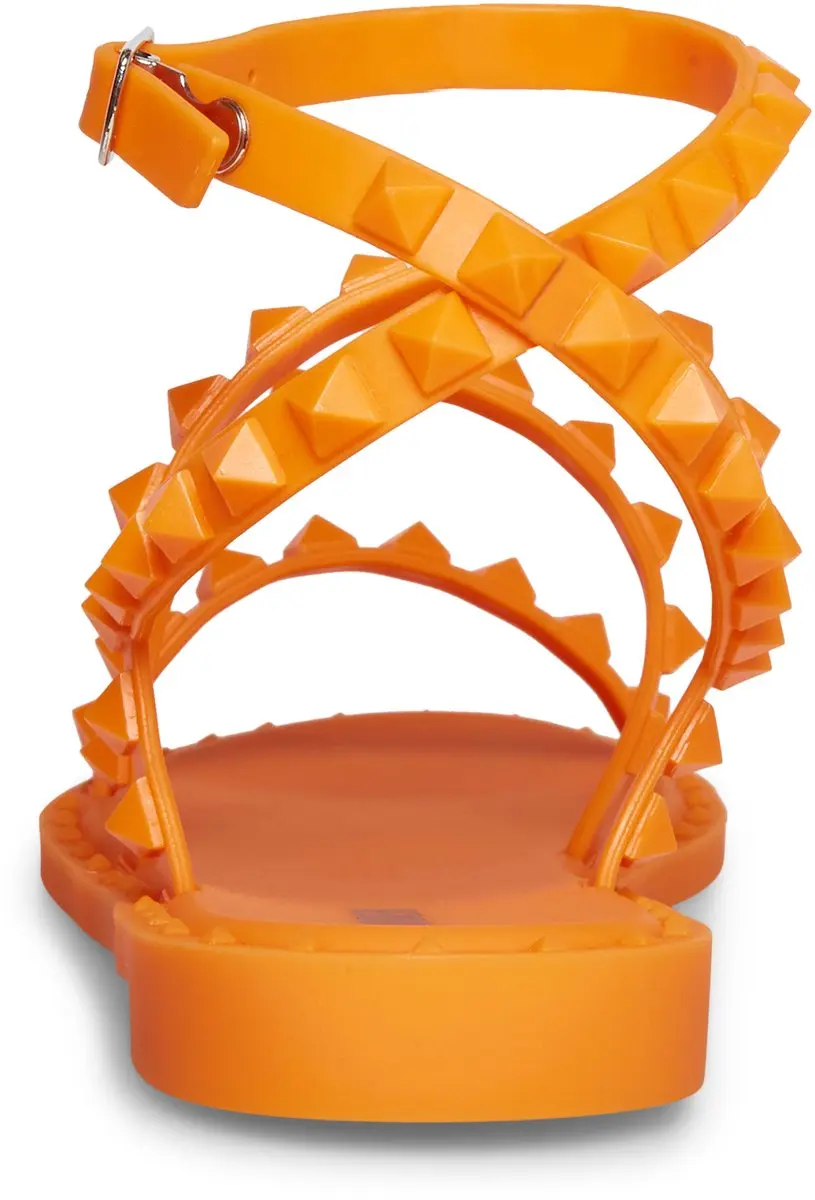 Steve Madden Travel-J Dames Sandalen - 39 - Oranje