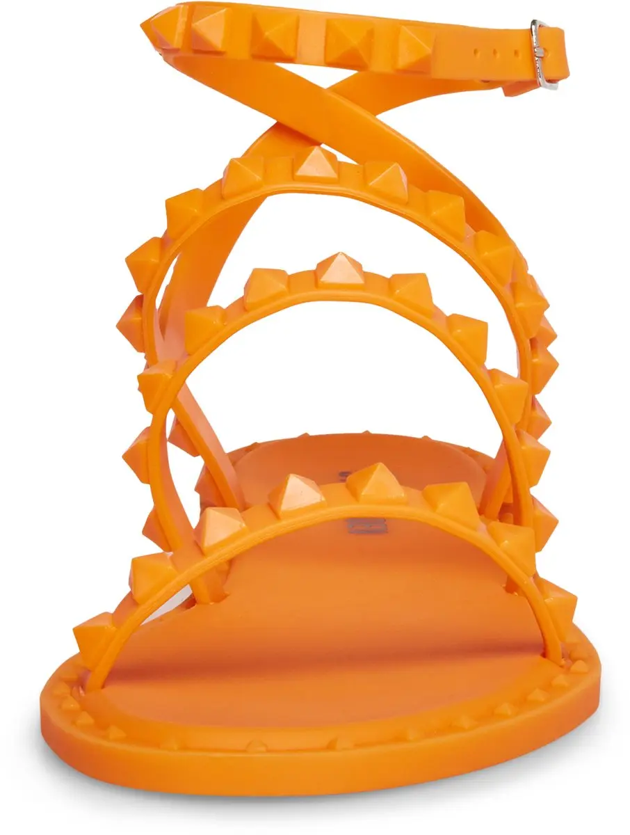 Steve Madden Travel-J Dames Sandalen - 39 - Oranje - afbeelding 6 van 6