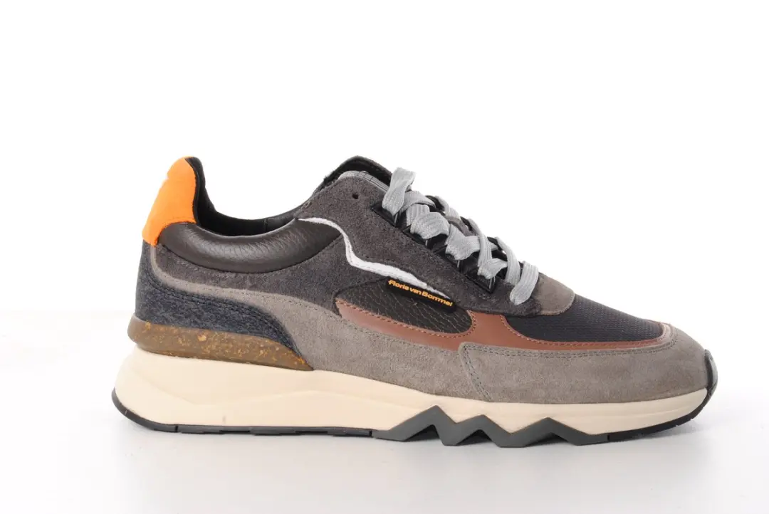 Floris van Bommel De Zager Sneakers SFM-10234 - Grijs - 42⅔
