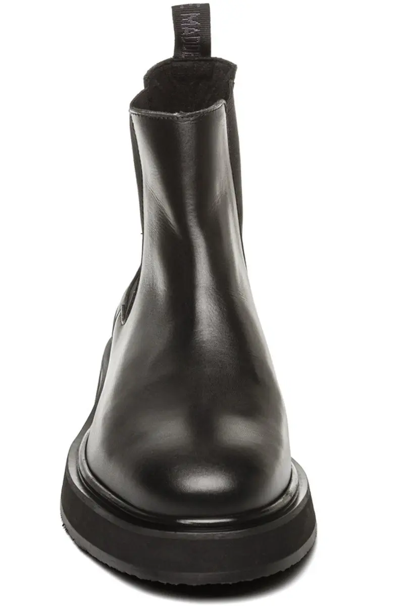 Steve Madden Zhane Chelsea Laarzen - Zwart Leder 42