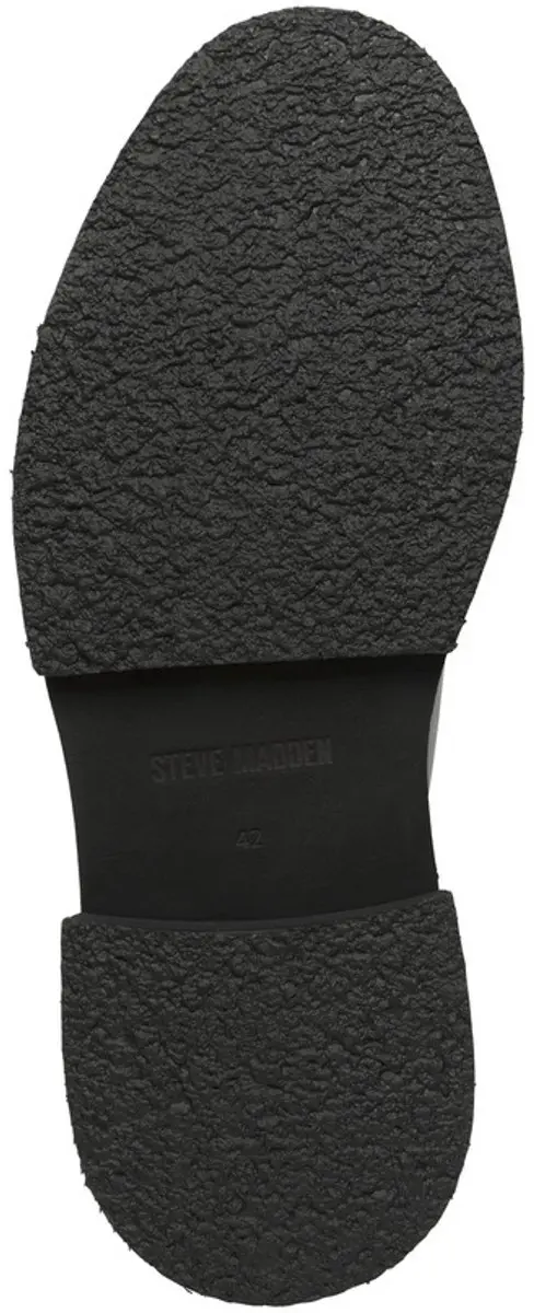 Steve Madden Zhane Chelsea Laarzen - Zwart Leder 42