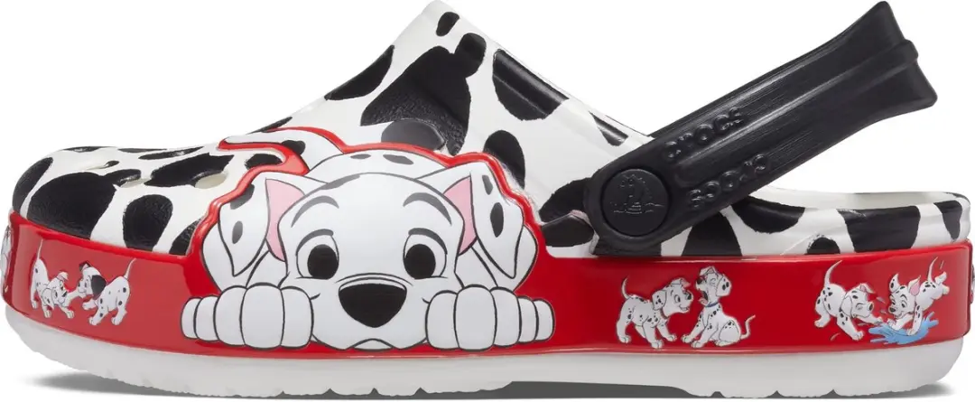Crocs Dalmatians Clog Wit Maat 29/30 US C12
