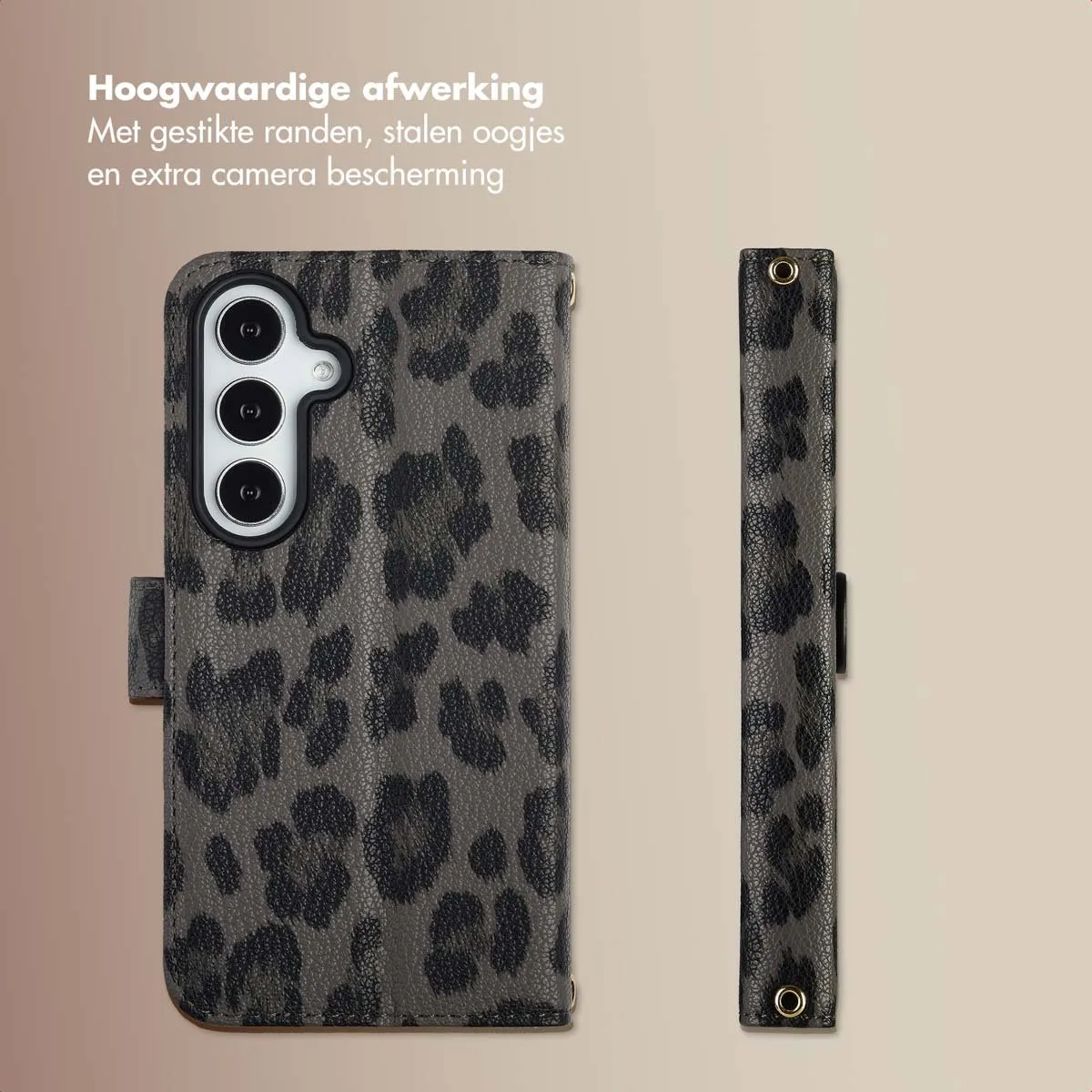 Selencia Hoesje Samsung Galaxy S24/S25 - Zwart - afbeelding 6 van 6