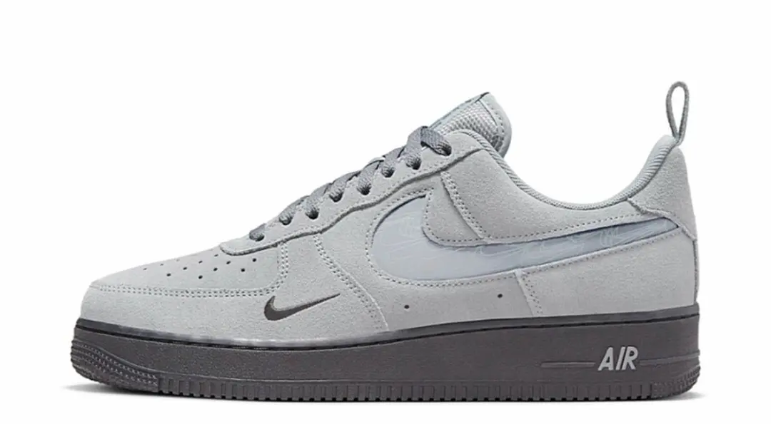 Nike Air Force 1 Low '07 LV8 Reflective Swoosh Cool Grey