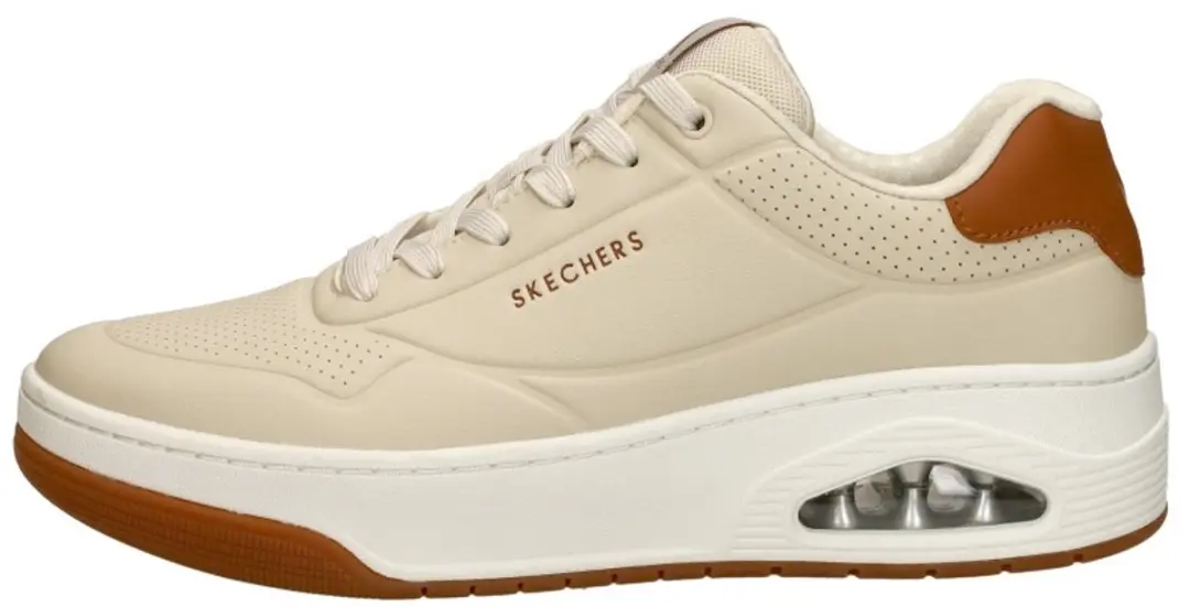 Skechers Uno Court Sneakers - Gebroken Wit - afbeelding 2 van 6