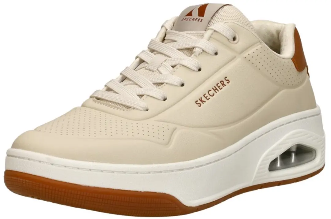 Skechers Uno Court Sneakers - Gebroken Wit - afbeelding 4 van 6