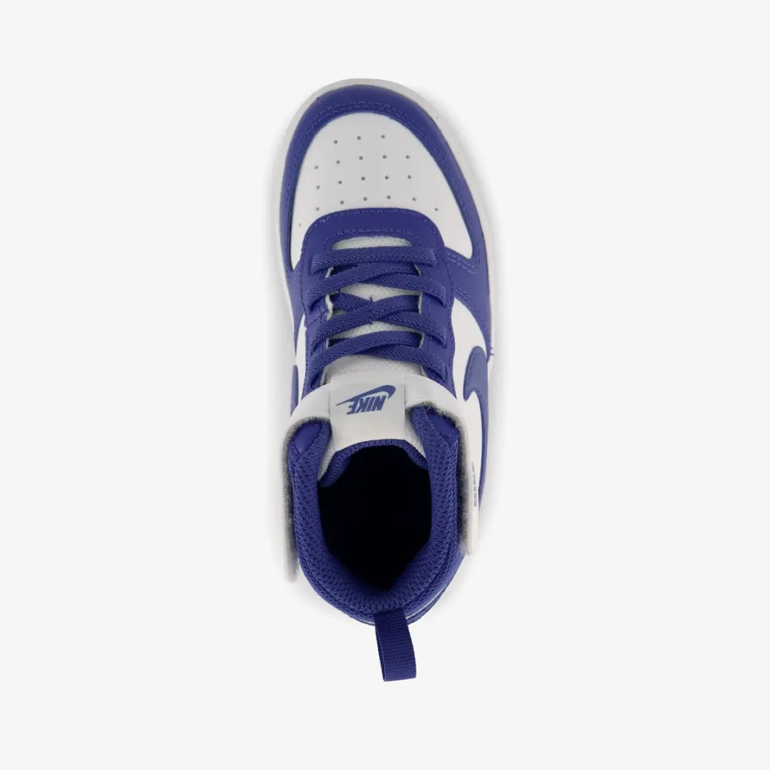 Nike Court Borough Mid 2 Sneaker Junior 25 - Blauw/Wit - afbeelding 2 van 6