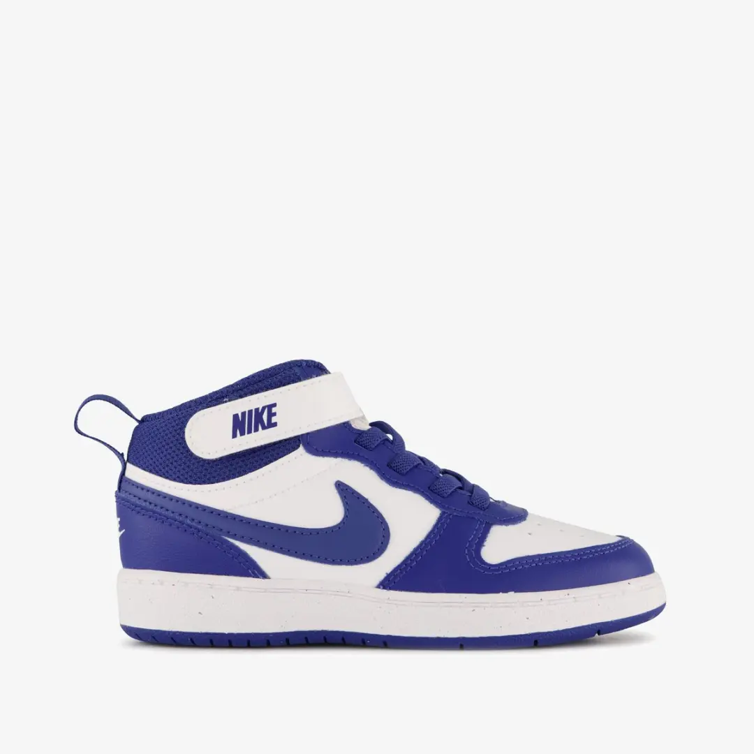 Nike Court Borough Mid 2 Sneaker Junior 25 - Blauw/Wit - afbeelding 4 van 6