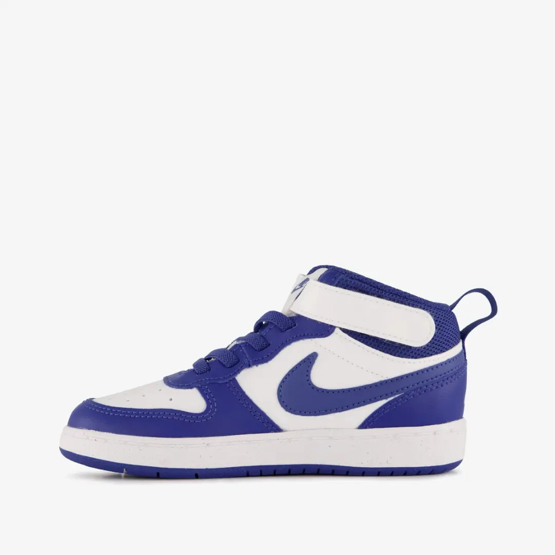 Nike Court Borough Mid 2 Sneaker Junior 25 - Blauw/Wit - afbeelding 5 van 6