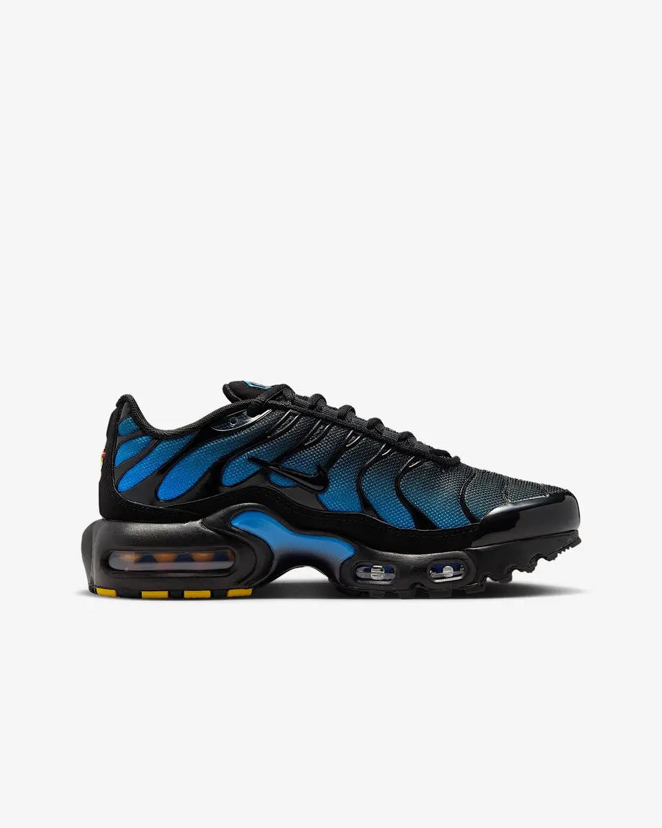 Nike Air Max Plus CD0609-051 Sneakers - 38.5 - Zwart/Blue Crystal - afbeelding 3 van 6