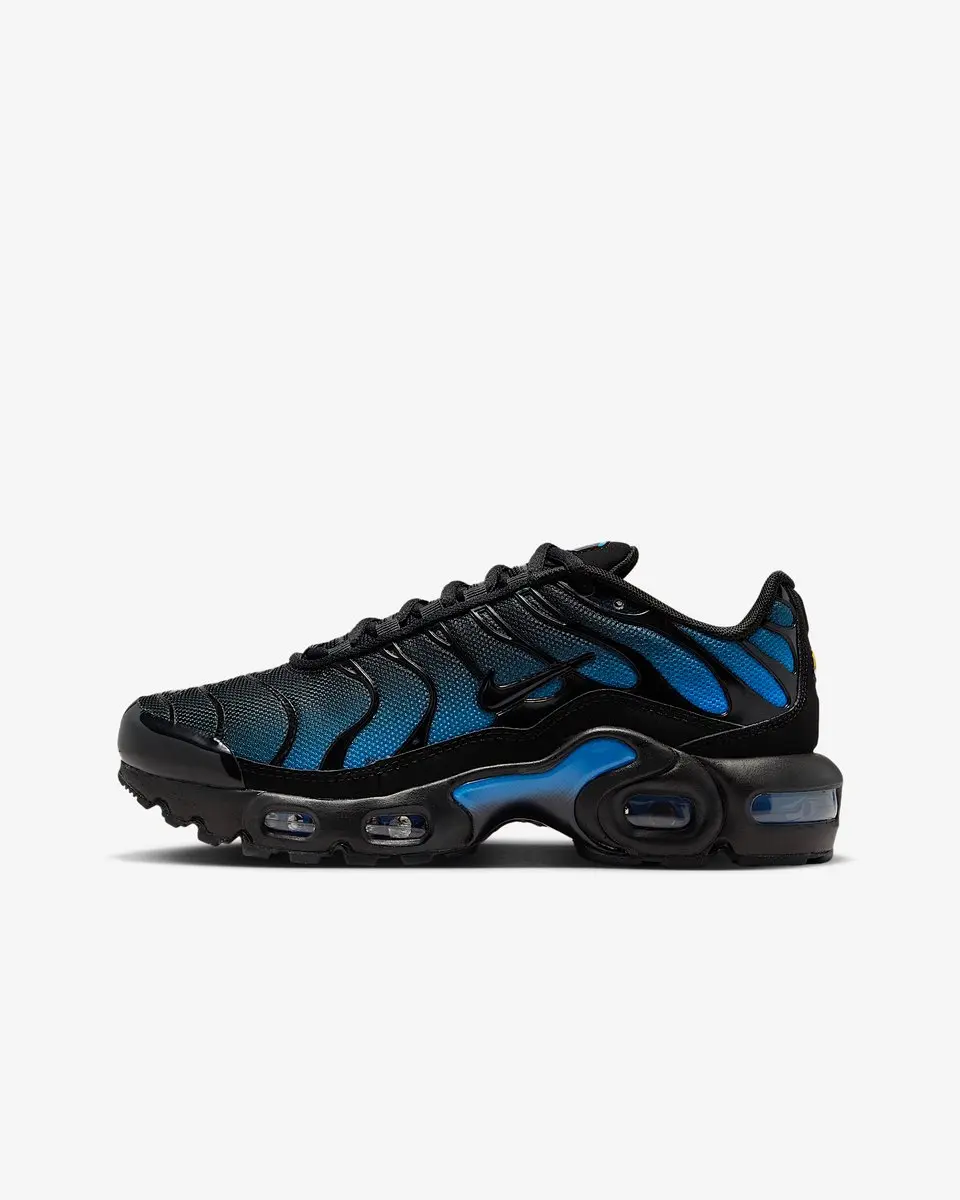 Nike Air Max Plus CD0609-051 Sneakers - 38.5 - Zwart/Blue Crystal - afbeelding 6 van 6