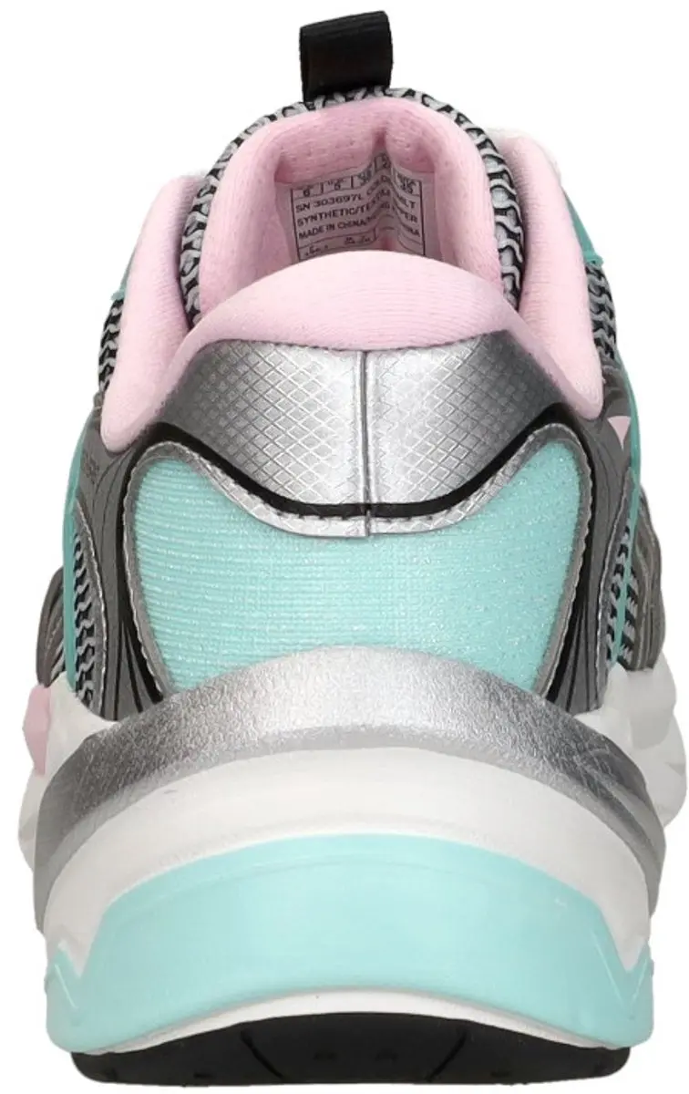 Skechers S2K Sneakers Dames - Zilver - afbeelding 6 van 6