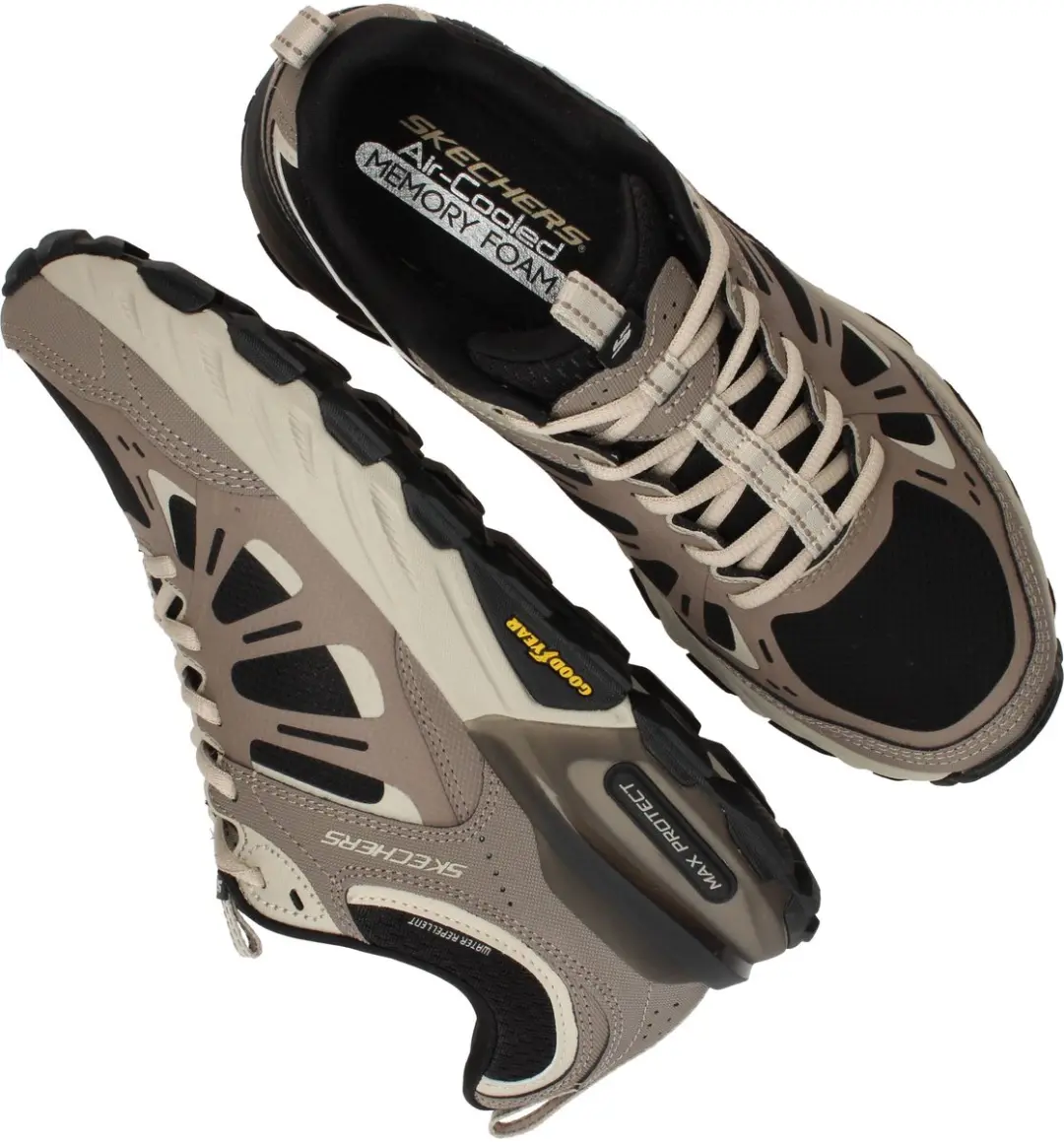 Skechers Max Protect Sherwood Ridge Sneakers - Heren - Taupe