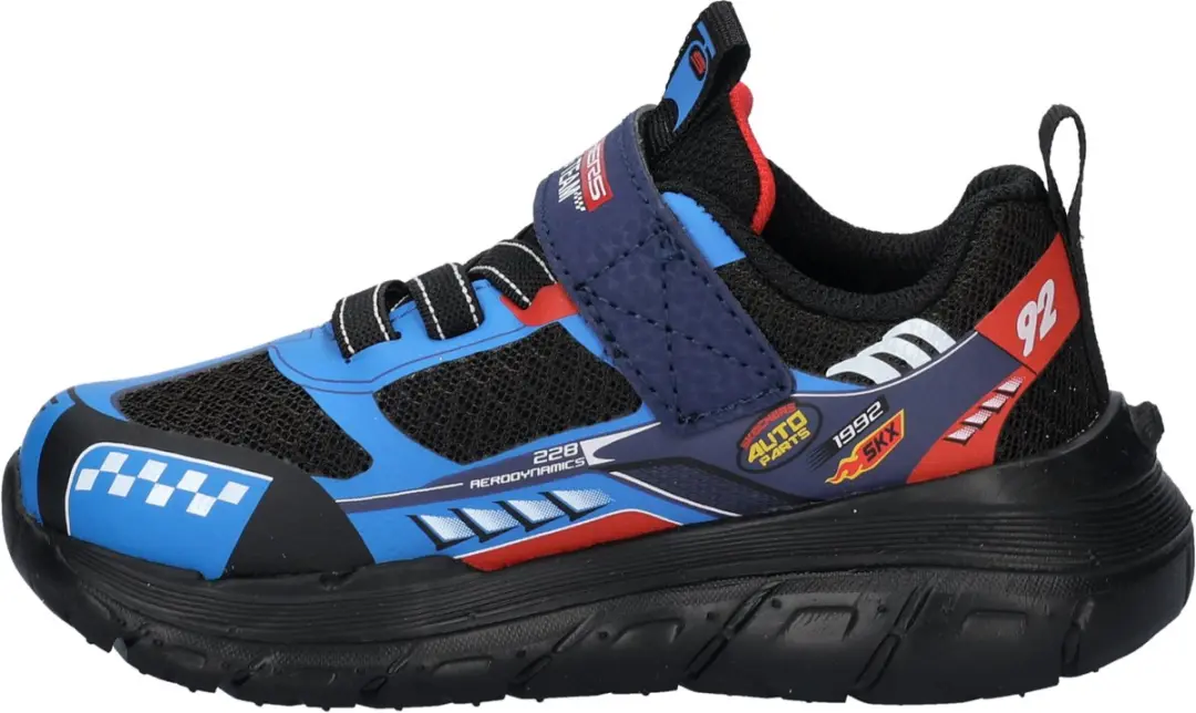 Skechers Tracks Jongens Sneaker - Blauw Multi - afbeelding 6 van 6