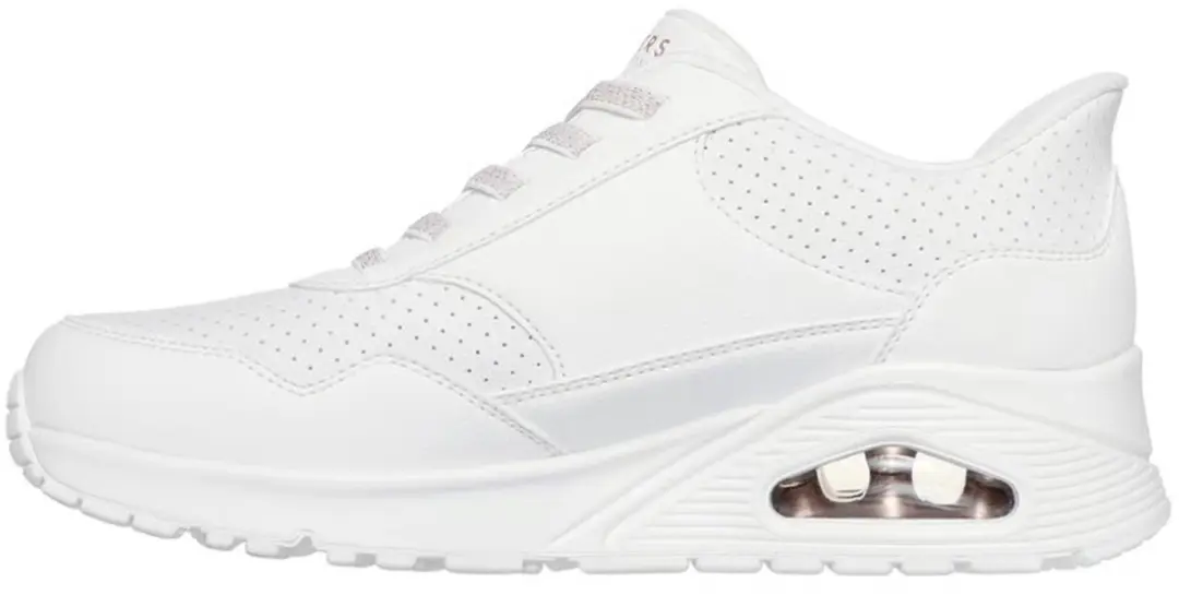 Skechers UNO Banksia Luxe Dames Instappers - Wit