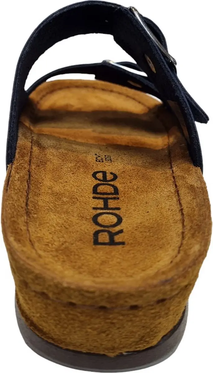 Rohde 5856-56 Dames Slippers Blauw - 41