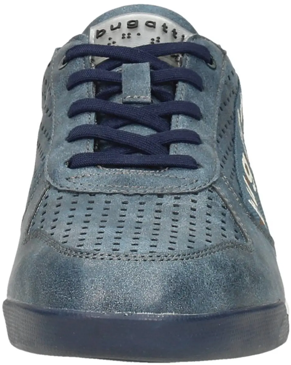 Bugatti Trevor Sneakers - Blauw Imitatieleer - afbeelding 2 van 6