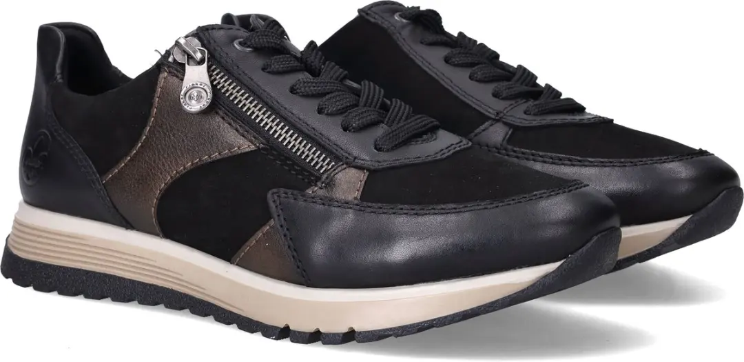 Rieker 108219 Sneakers - Zwart - Maat 41