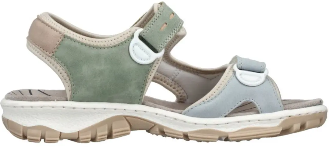 Rieker 68866-94 Dames Trekkingsandalen - 39 - Veelkleurig - afbeelding 3 van 6