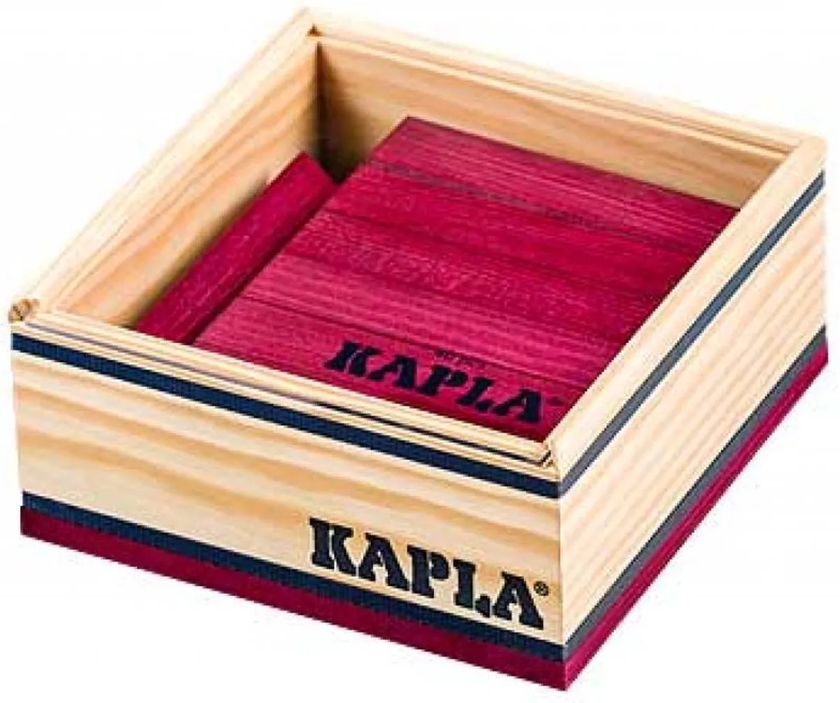 KAPLA Constructiespeelgoed Violet - 40 Plankjes