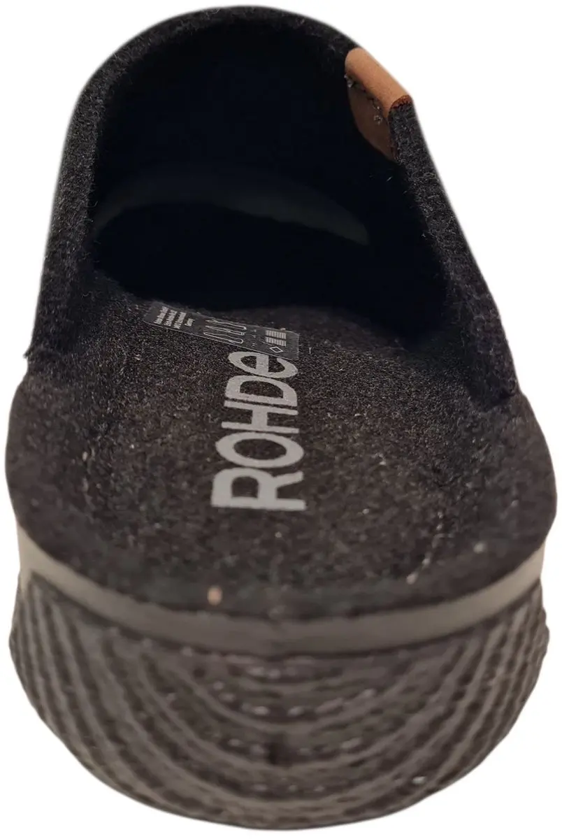 Rohde Heren Pantoffelmuil 2782-90 - Zwart