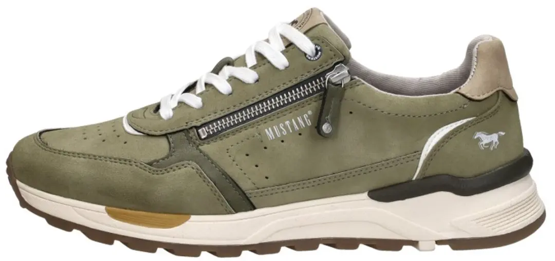 Mustang Sneakers - Groen Synthetisch - Maat 44 - afbeelding 2 van 6