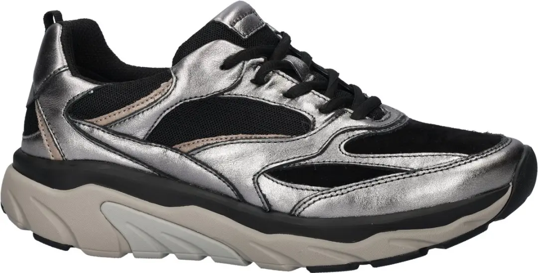 Gabor Rollingsoft Dames Sneaker - Zilver