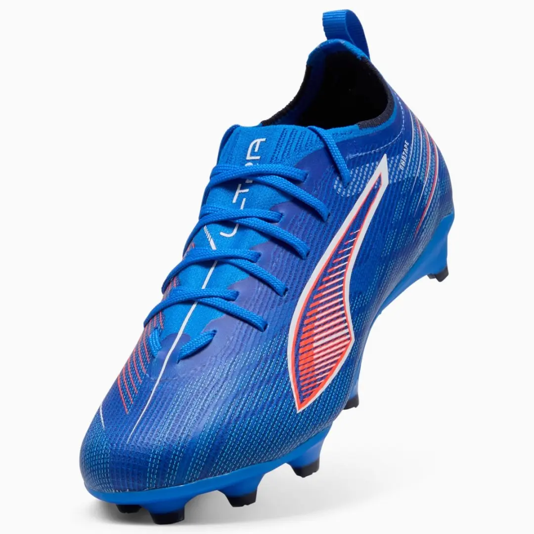 PUMA ULTRA 6 PRO FG/AG Voetbalschoenen - 36 - Blauw/Oranje/Wit - afbeelding 3 van 6