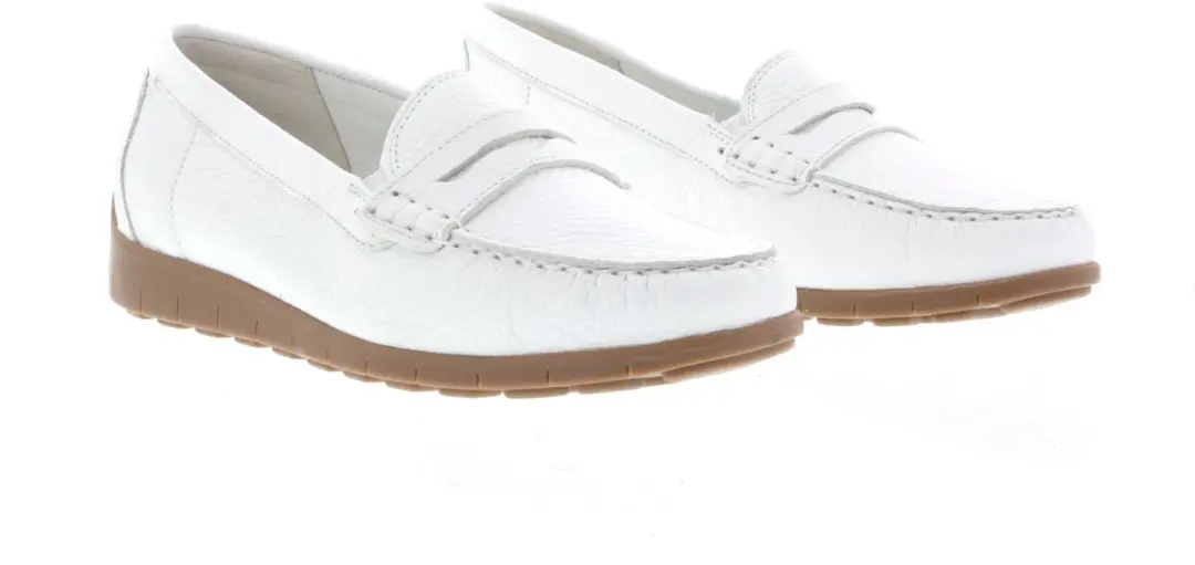 Wäldlaufer H-Lucy Dames Instappers & Ballerina's - Wit - Maat 40