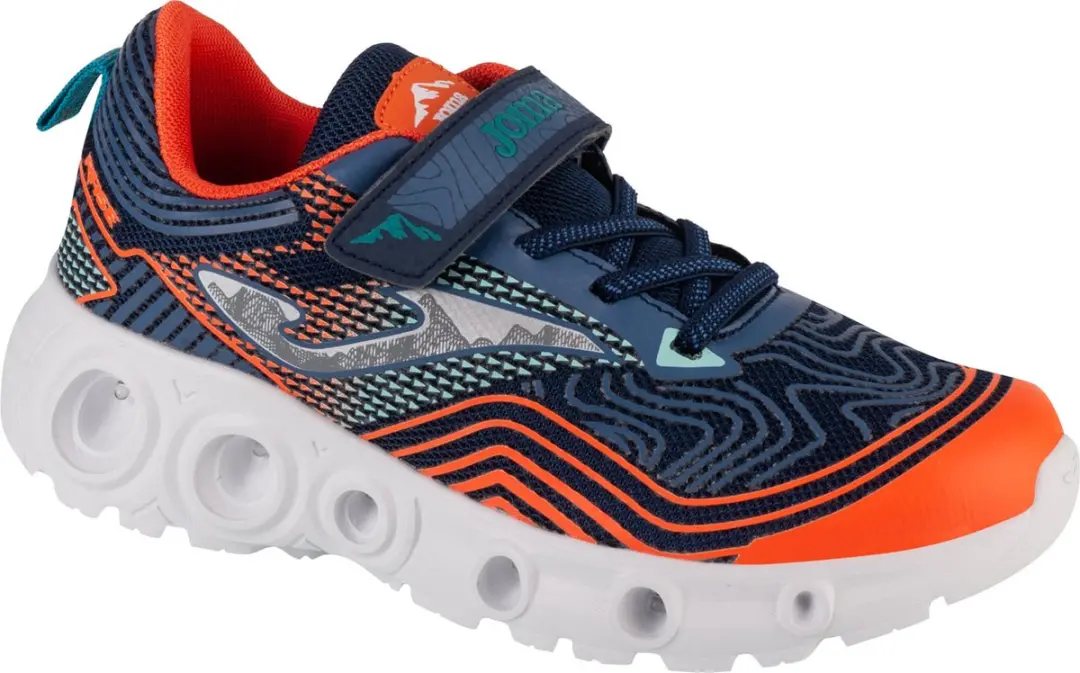 Joma Rase Jr 2403 JRASEW2403V, voor een jongen, Marineblauw, Sneakers, maat: 34