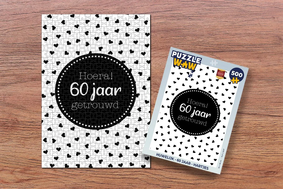 PuzzleWow Legpuzzel 500 Stuks - Multicolor
