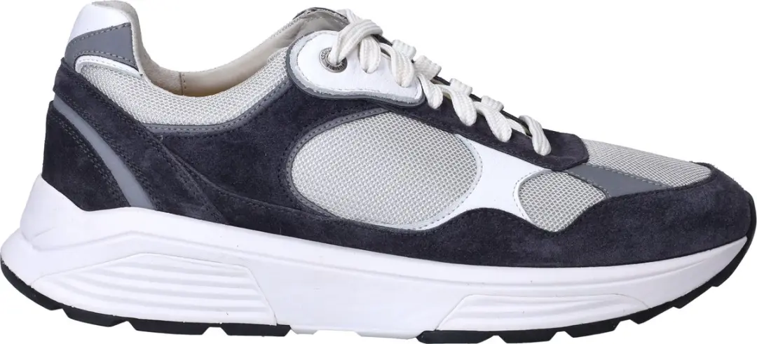 Heren Veterschoenen Xsensible Helix Men Denim Combi Jeansblauw