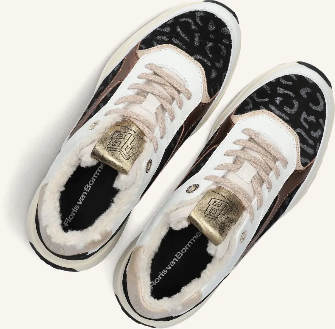 Floris van Bommel Suvi Sneakers Sfw-10138 - Zwart