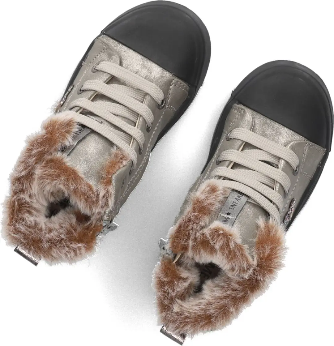 Shoesme Sh24w035 Sneakers Meisjes - Zilver - Maat 28