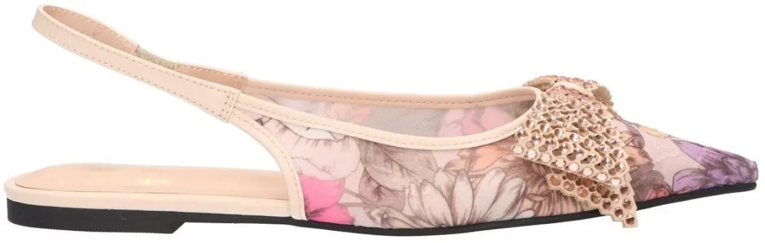 La Strada Slingback Roze Mesh