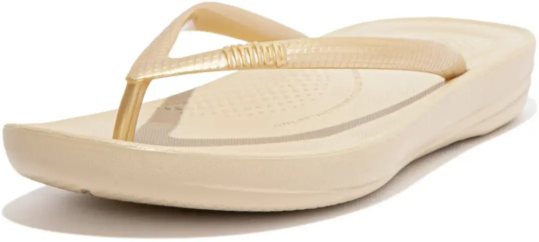 FitFlop Iqushion Teenslipper - 37 - Goud - afbeelding 5 van 6