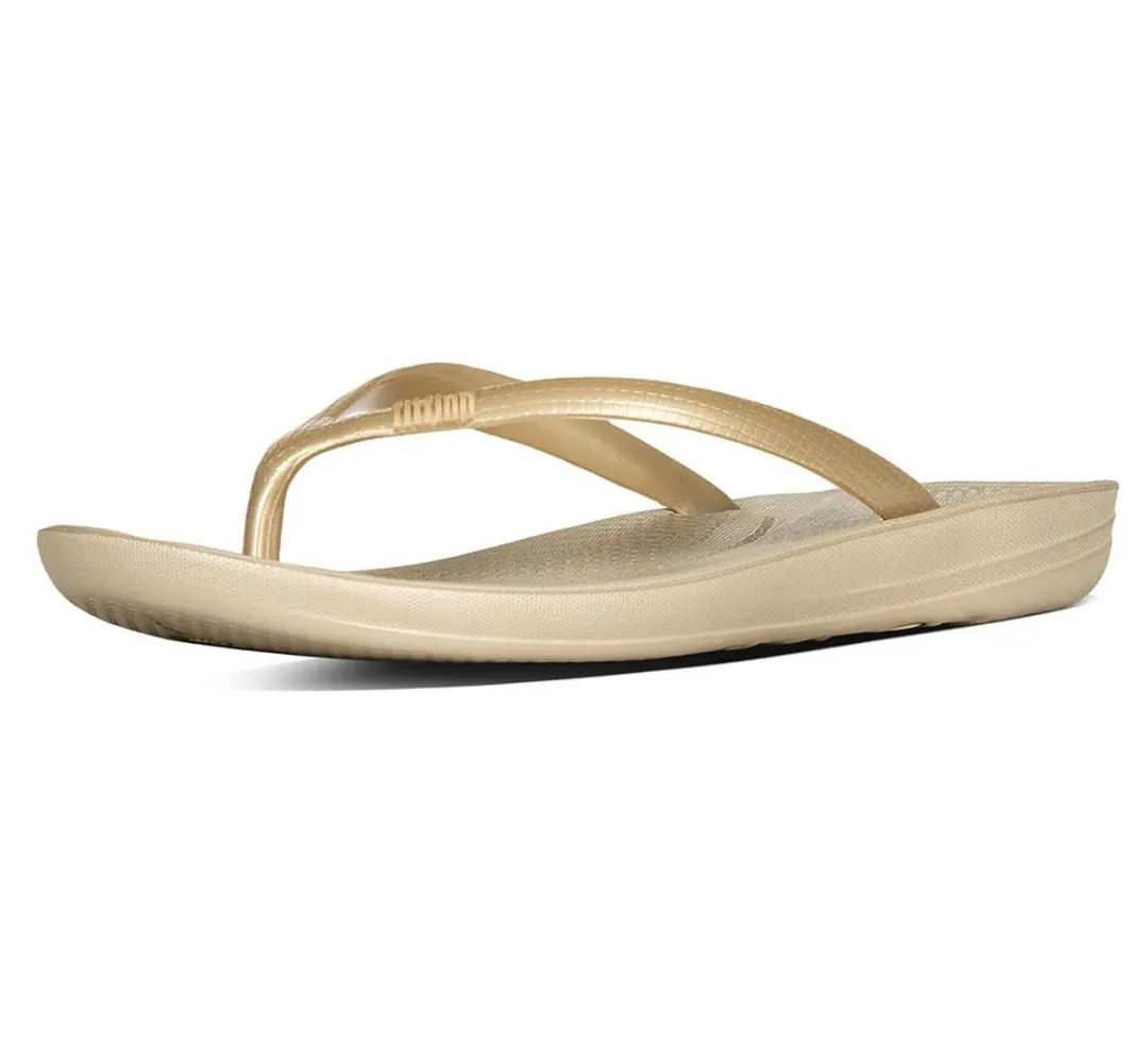 FitFlop Iqushion Teenslipper - 37 - Goud - afbeelding 2 van 6