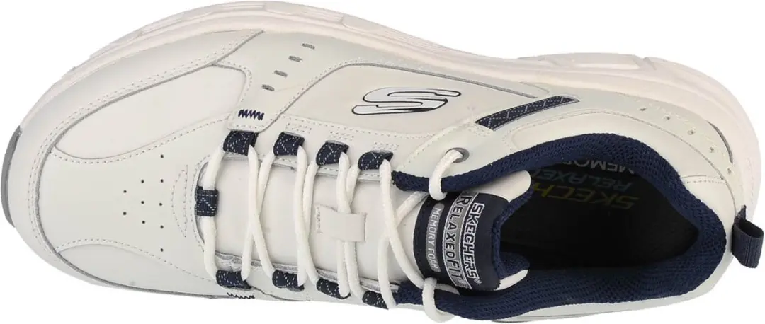 Skechers Oak Canyon Redwick Herensneaker 51896 - Wit - afbeelding 6 van 6