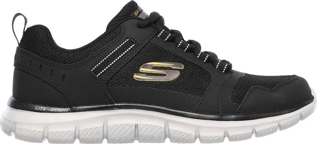 Skechers Skechers Track Knockhill sneakers zwart